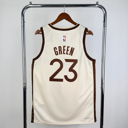NBA Golden State Wariors 25/26 beige Jersey