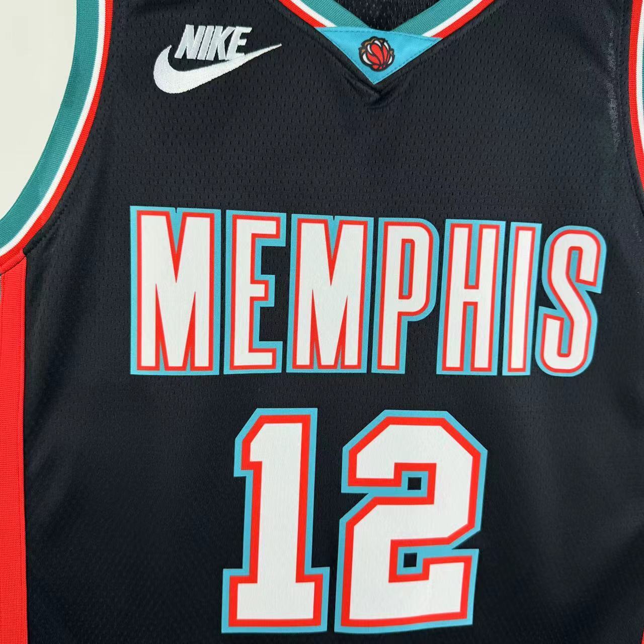 NBA Memphis Grizzlies 25/26 black jersey