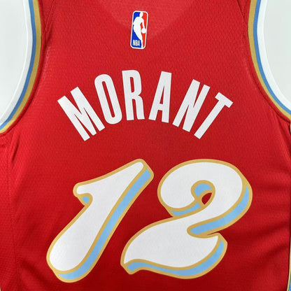 NBA Memphis Grizzlies 24/25 red Jersey