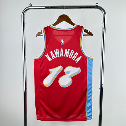 NBA Memphis Grizzlies 24/25 red Jersey