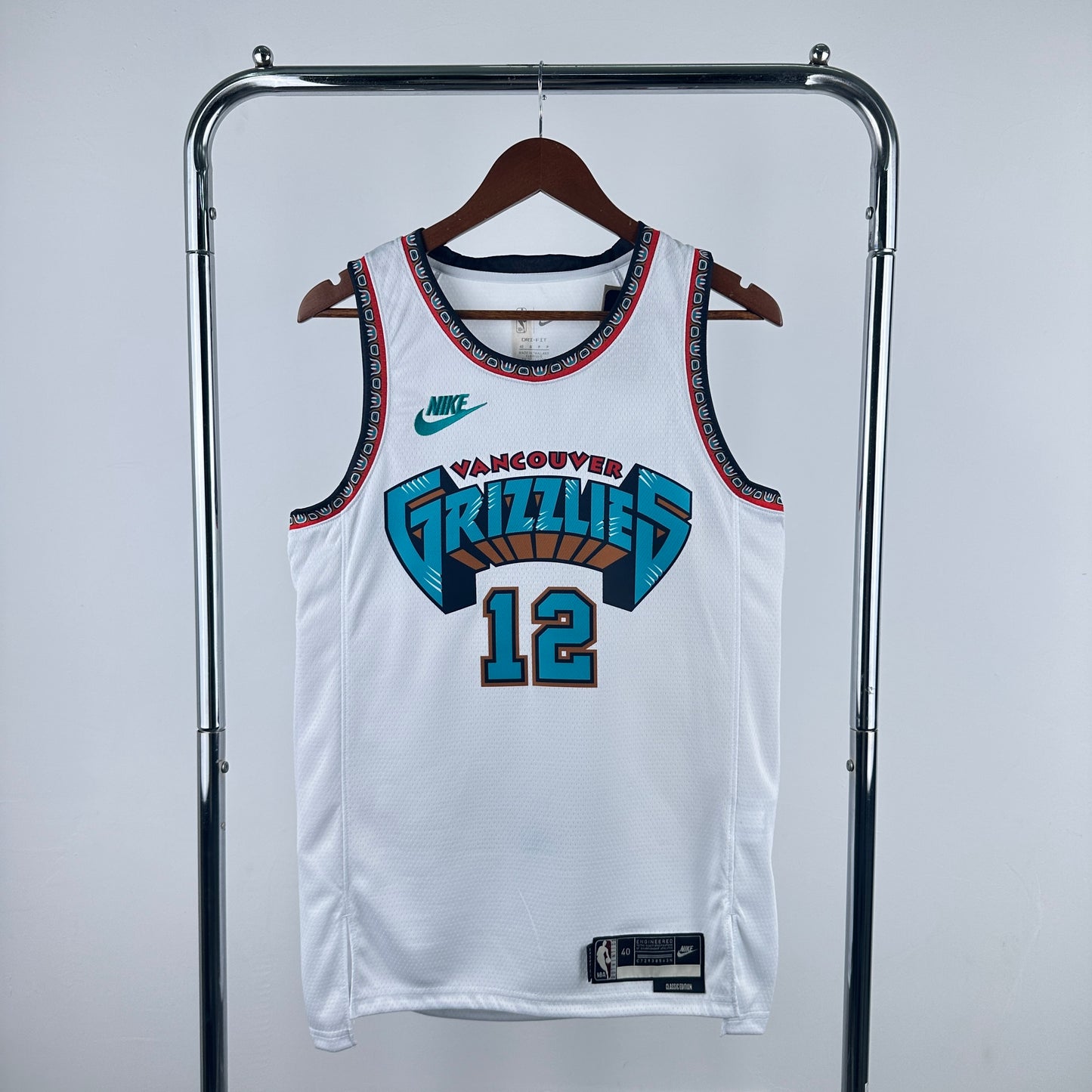NBA Memphis Grizzlies white Jersey
