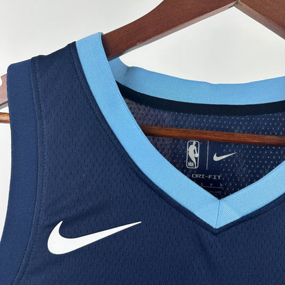 NBA Memphis Grizzlies navy Jersey