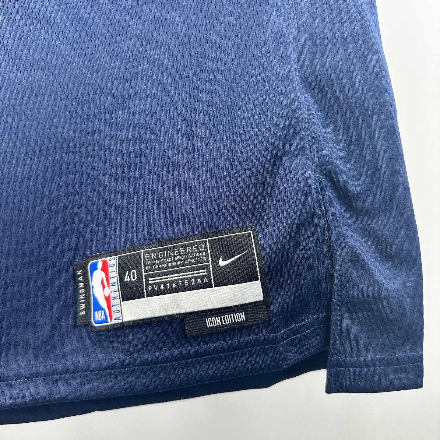 NBA Memphis Grizzlies navy Jersey