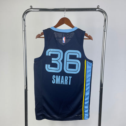 NBA Memphis Grizzlies navy Jersey
