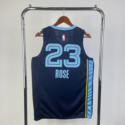 NBA Memphis Grizzlies navy Jersey