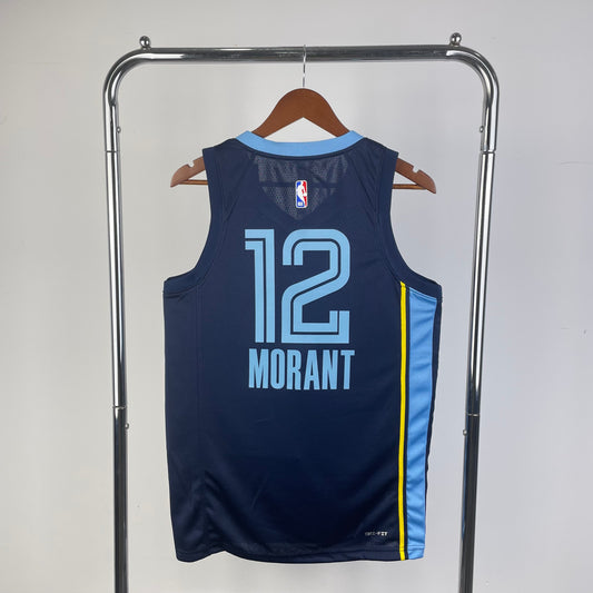 NBA Memphis Grizzlies navy Jersey