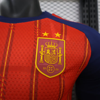 Spain 2026/27 home players version World Cup Jersey