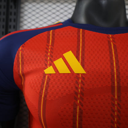 Spain 2026/27 home players version World Cup Jersey
