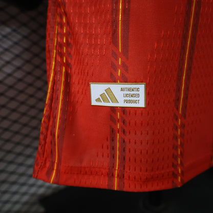 Spain 2026/27 home players version World Cup Jersey