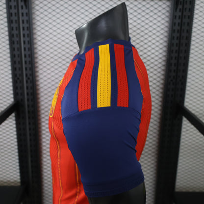 Spain 2026/27 home players version World Cup Jersey