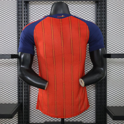 Spain 2026/27 home players version World Cup Jersey