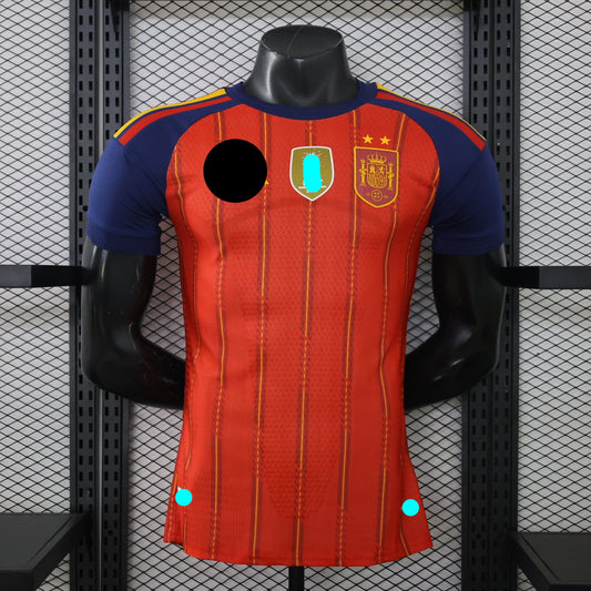 Spain 2026/27 home players version World Cup Jersey