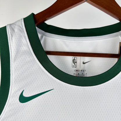 NBA Boston Celtics white city edition Jersey
