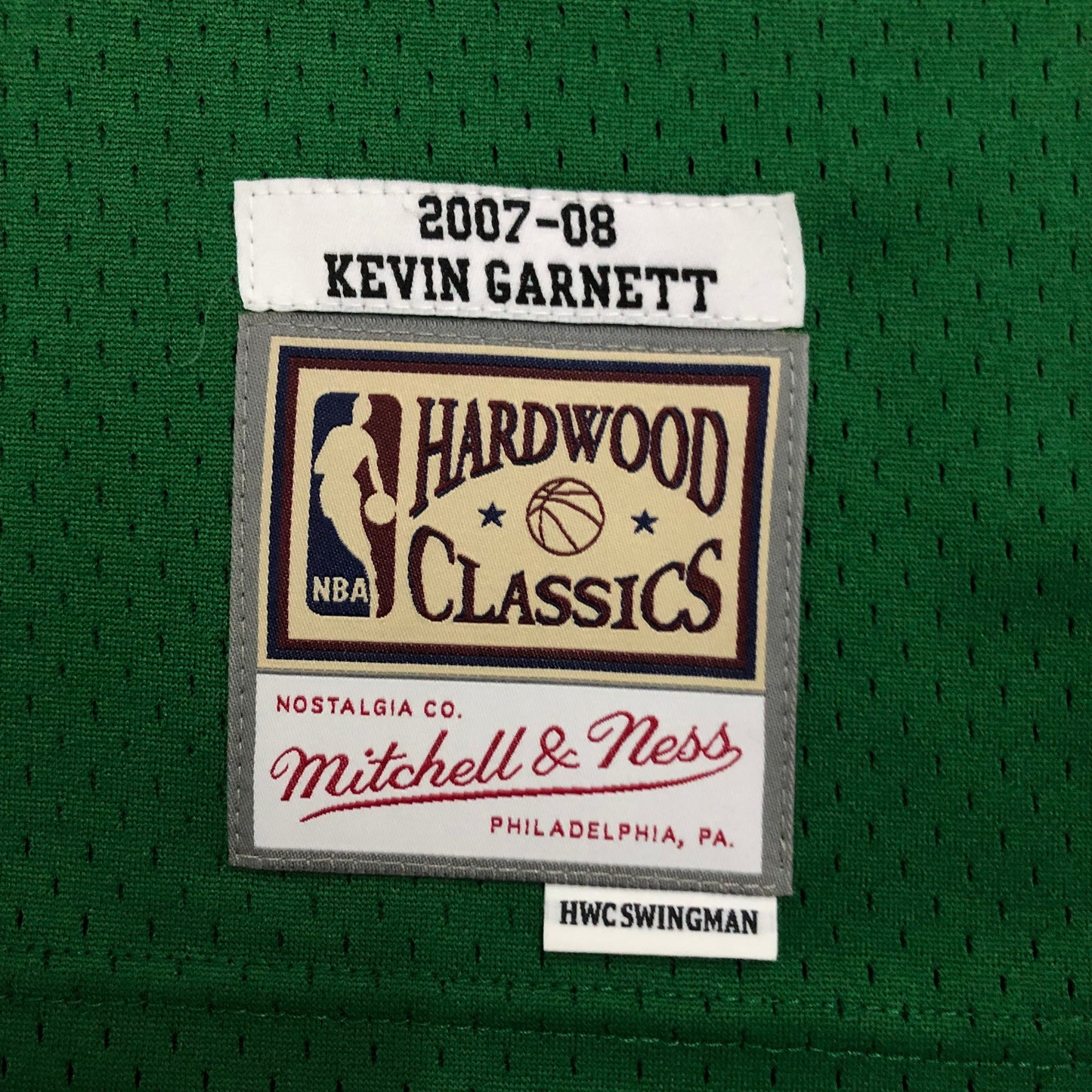 NBA Boston Celtics 2007/08 #5 Kevin Garnett classic Jersey