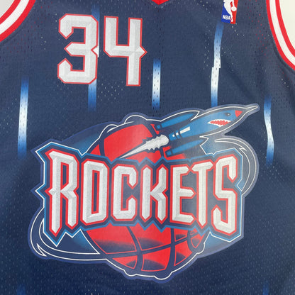 NBA Houston Rockets 1996/1997 #34 Hakeem Olajuwon classic Jersey