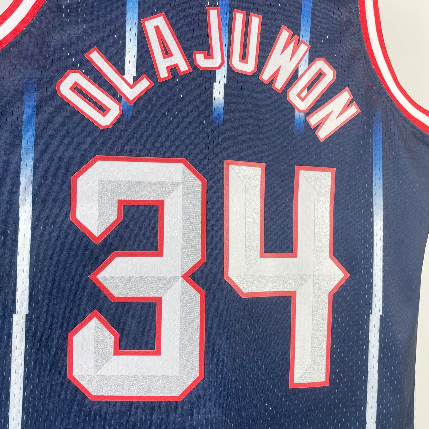 NBA Houston Rockets 1996/1997 #34 Hakeem Olajuwon classic Jersey