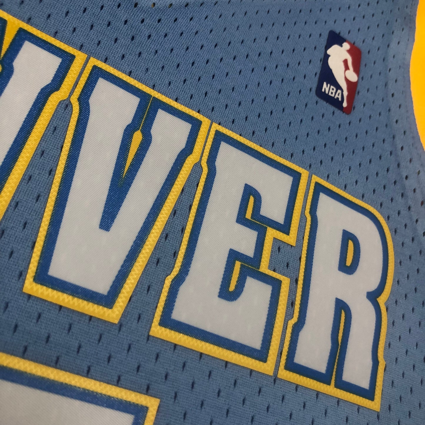 NBA Denver Nuggets 2003/2004 #15 Carmelo Anthony classic blue Jersey
