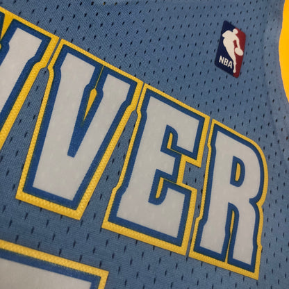 NBA Denver Nuggets 2003/2004 #15 Carmelo Anthony classic blue Jersey
