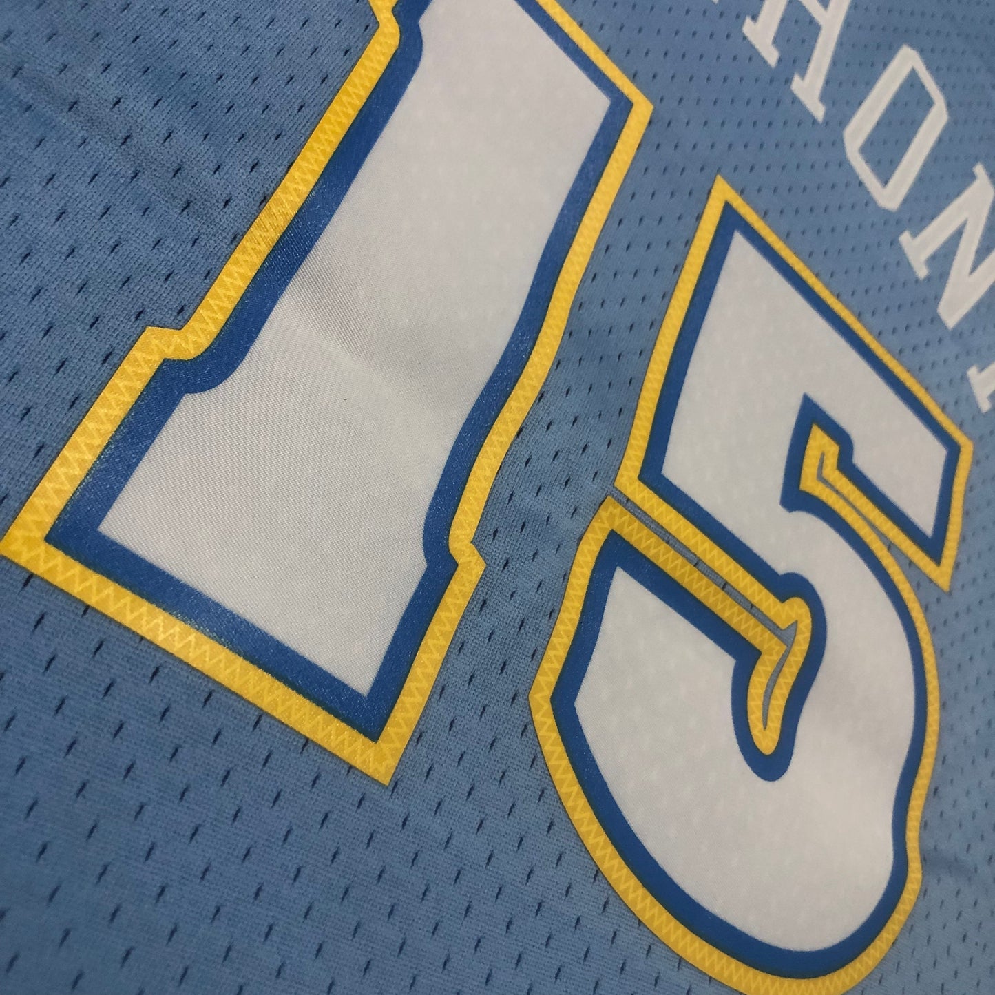 NBA Denver Nuggets 2003/2004 #15 Carmelo Anthony classic blue Jersey