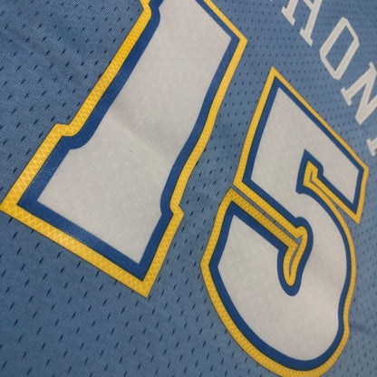 NBA Denver Nuggets 2003/2004 #15 Carmelo Anthony classic blue Jersey