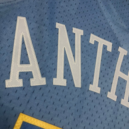 NBA Denver Nuggets 2003/2004 #15 Carmelo Anthony classic blue Jersey