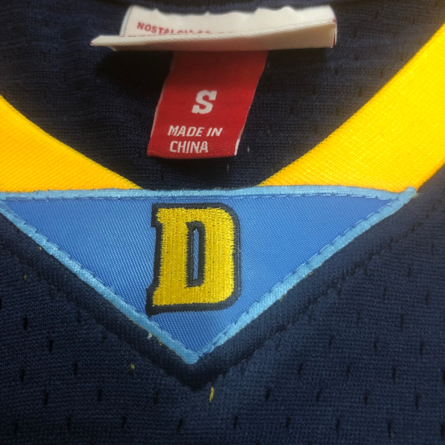 NBA Denver Nuggets 2006/2007 #15 Carmelo Anthony classic navy Jersey