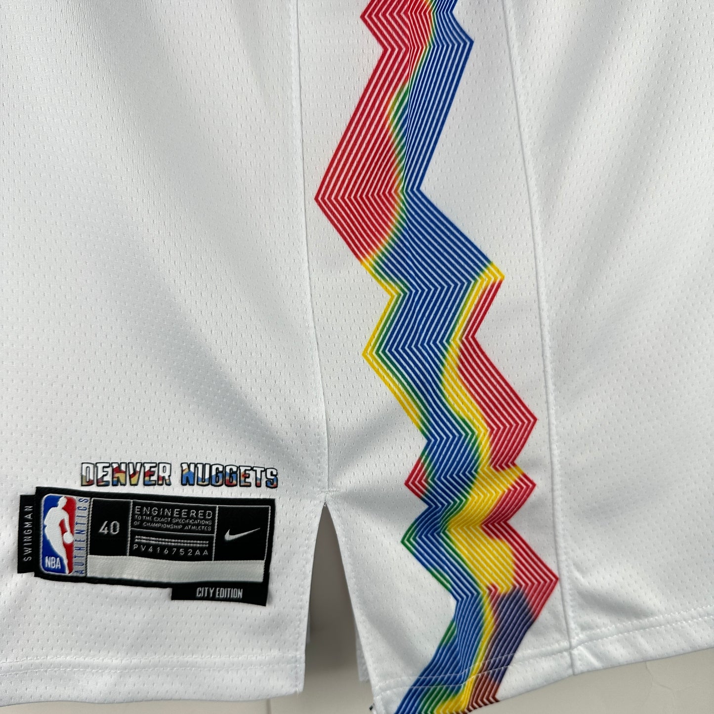 NBA Denver Nuggets 2025 white city edition Jersey