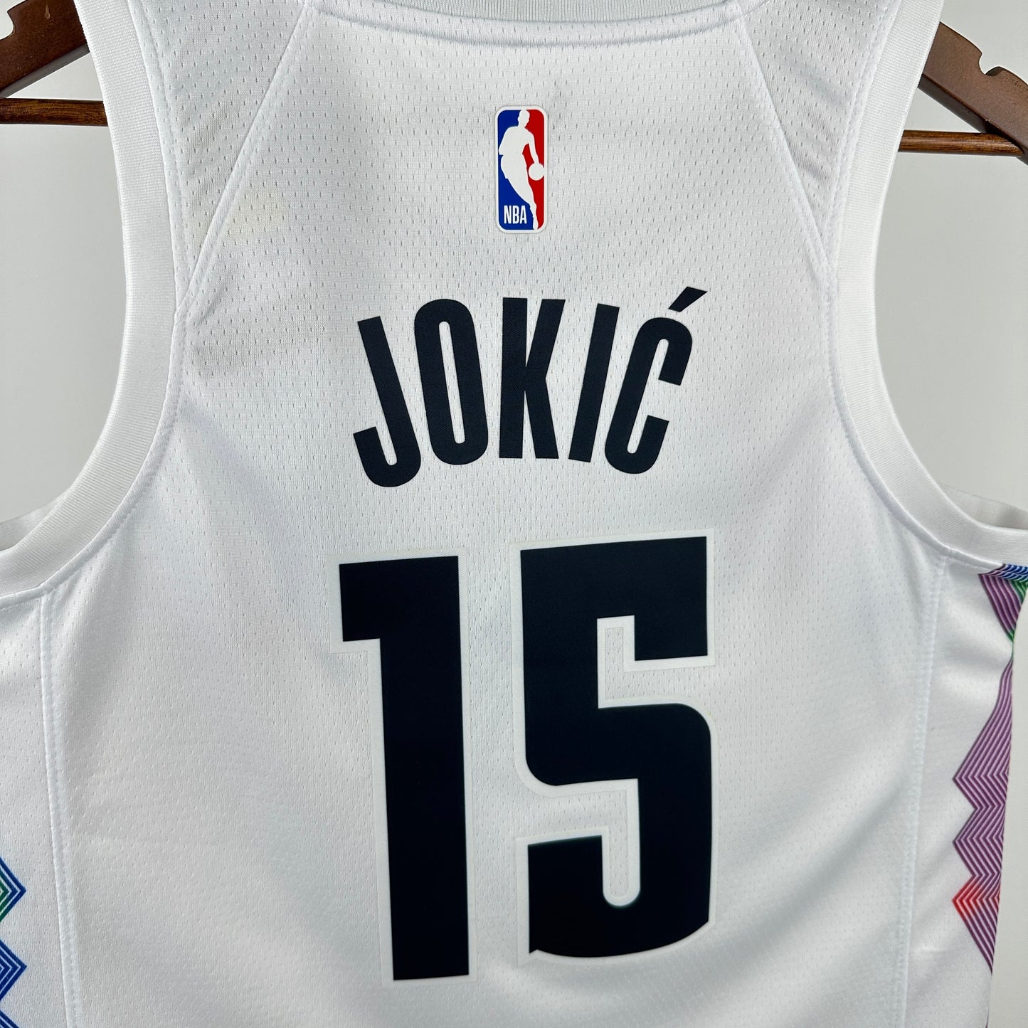 NBA Denver Nuggets 2025 white city edition Jersey