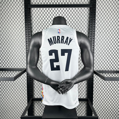 NBA Denver Nuggets 2025 white city edition Jersey
