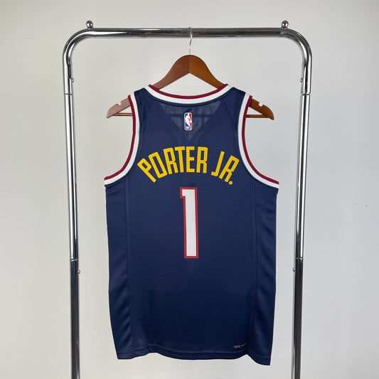 NBA Denver Nuggets Navy Jersey