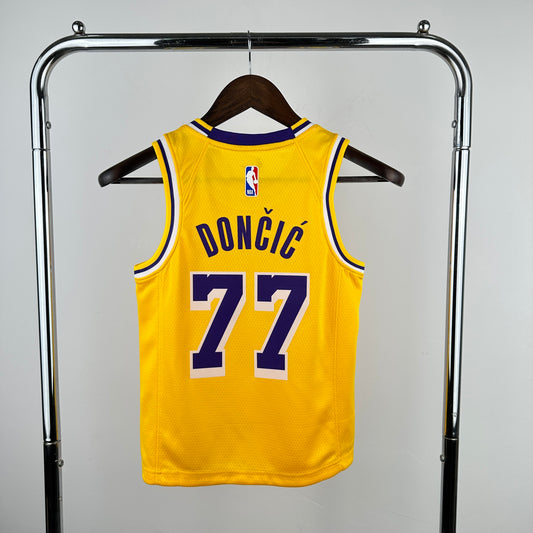 NBA Los Angeles Lakers yellow  Jersey