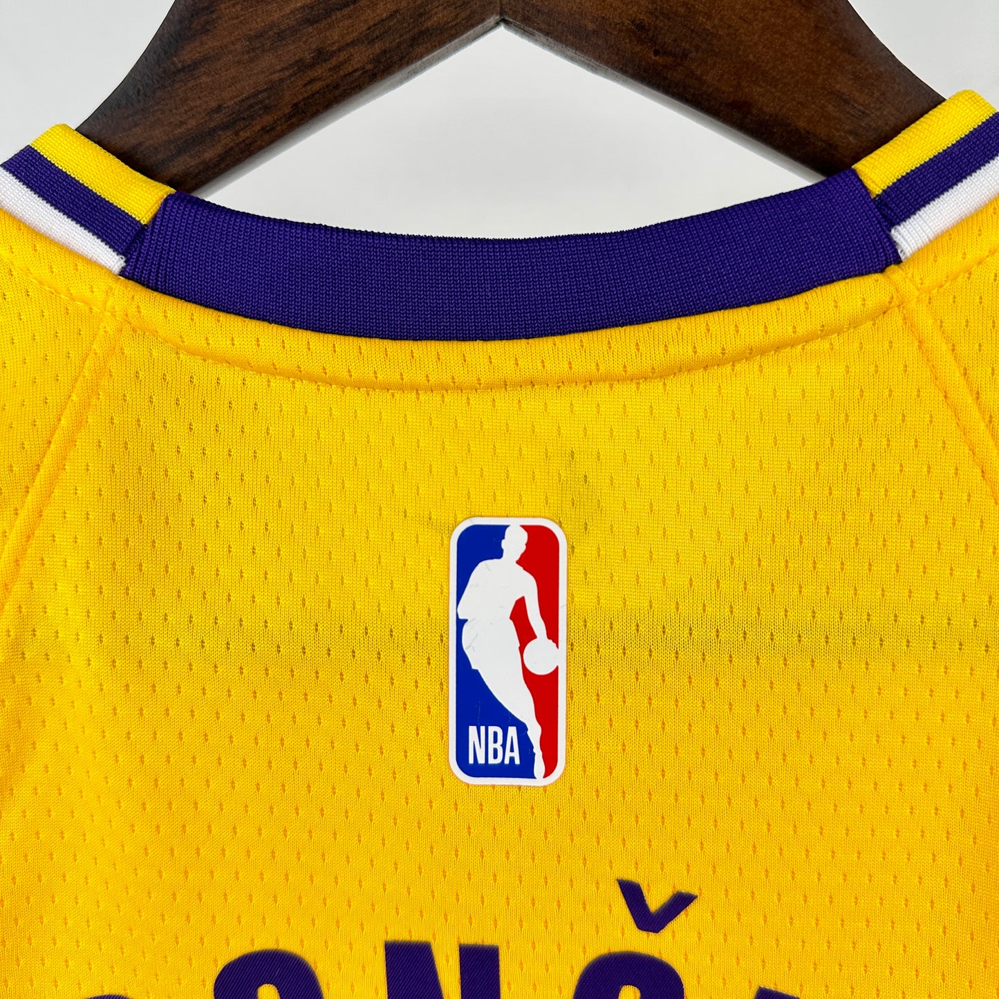 NBA Los Angeles Lakers yellow  Jersey