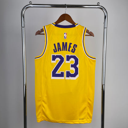 NBA Los Angeles Lakers yellow  Jersey