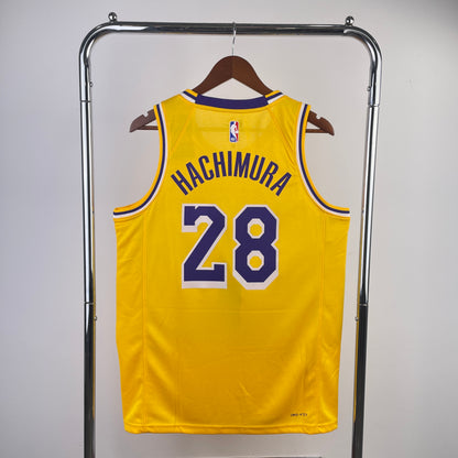 NBA Los Angeles Lakers yellow  Jersey