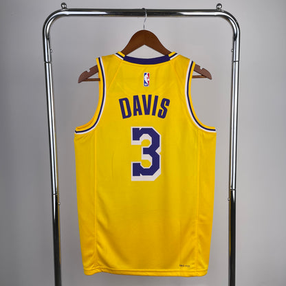 NBA Los Angeles Lakers yellow  Jersey