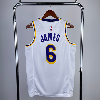 NBA Los Angeles Lakers white Jersey