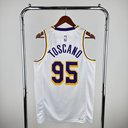 NBA Los Angeles Lakers white Jersey