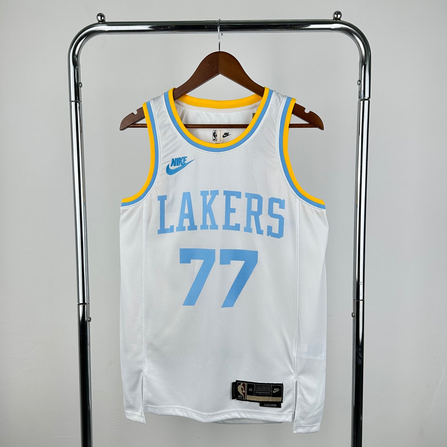 NBA Los Angeles Lakers light blue and white special edition Jersey