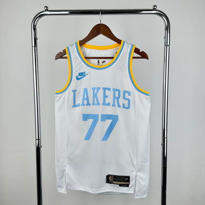 NBA Los Angeles Lakers light blue and white special edition Jersey