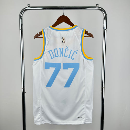 NBA Los Angeles Lakers light blue and white special edition Jersey