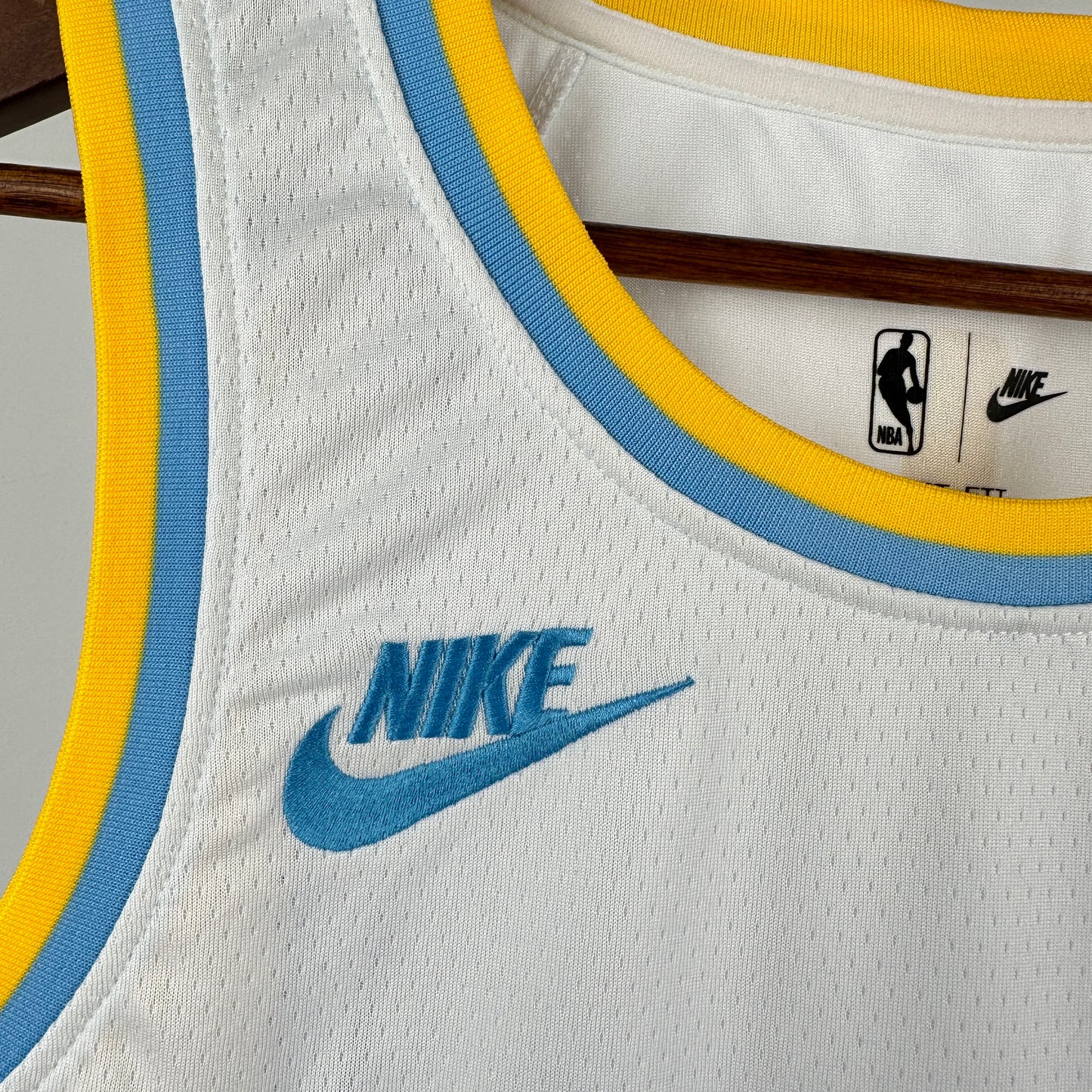 NBA Los Angeles Lakers light blue and white special edition Jersey