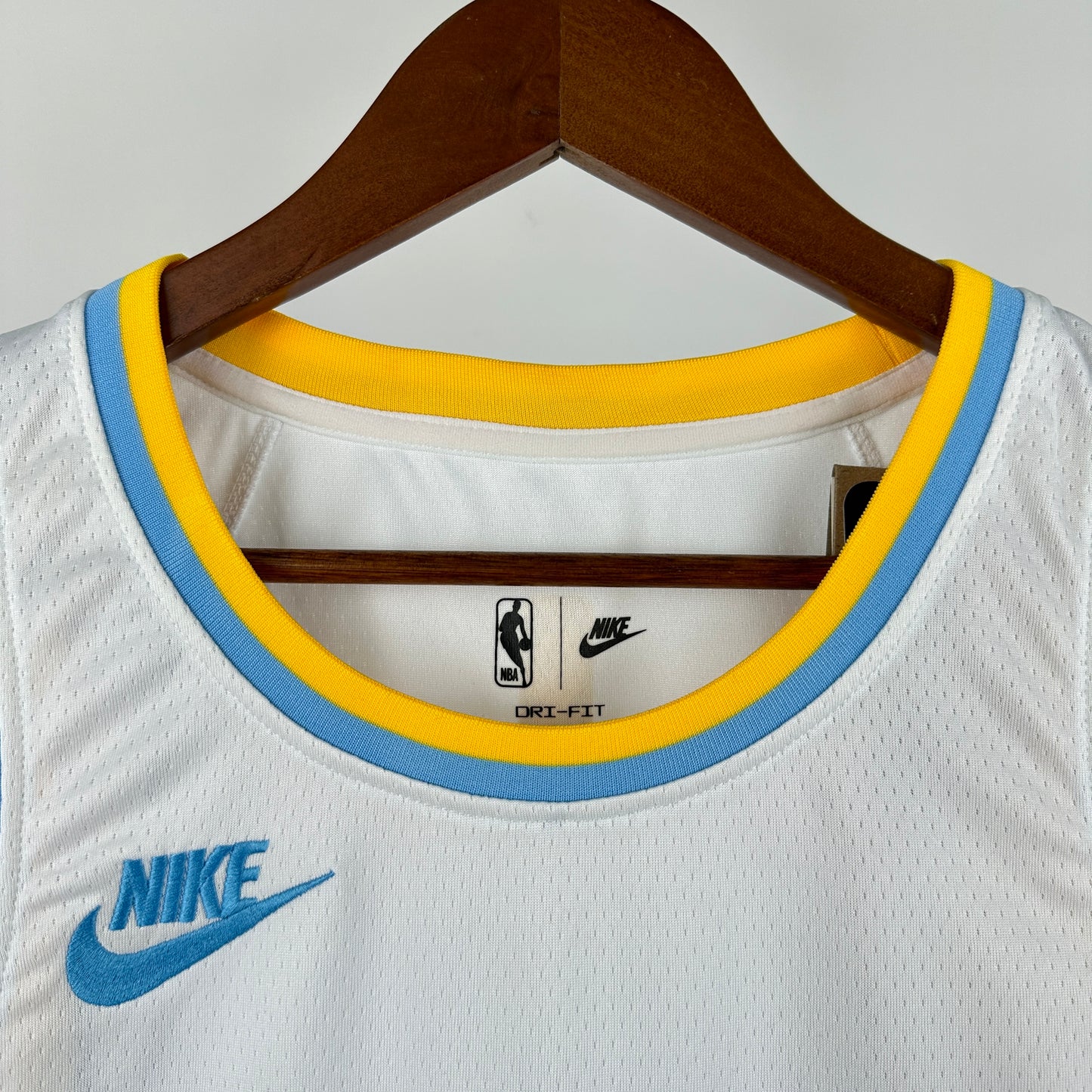 NBA Los Angeles Lakers light blue and white special edition Jersey