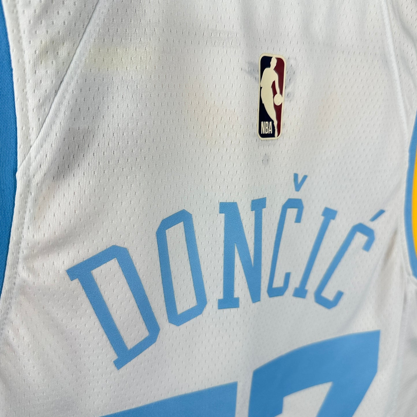 NBA Los Angeles Lakers light blue and white special edition Jersey