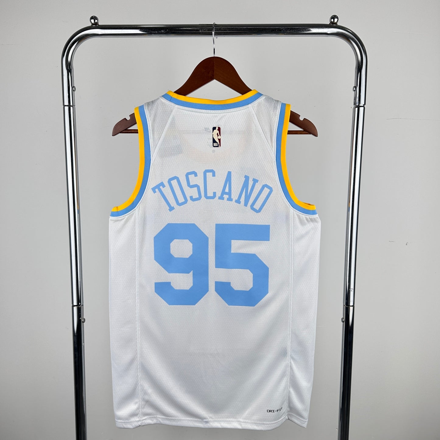 NBA Los Angeles Lakers light blue and white special edition Jersey