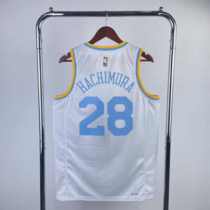 NBA Los Angeles Lakers light blue and white special edition Jersey