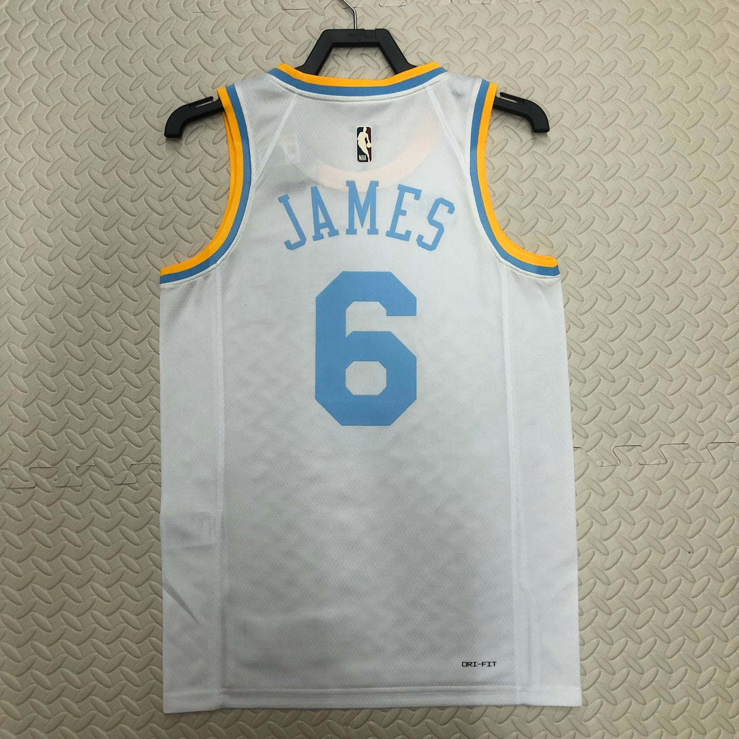 NBA Los Angeles Lakers light blue and white special edition Jersey