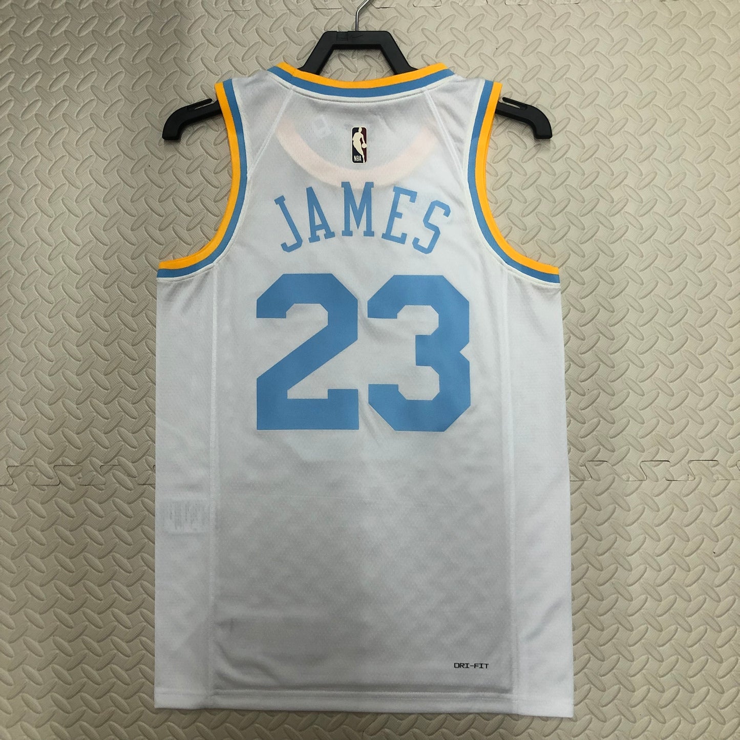 NBA Los Angeles Lakers light blue and white special edition Jersey