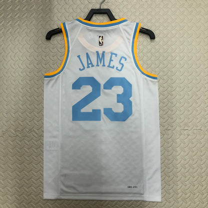 NBA Los Angeles Lakers light blue and white special edition Jersey