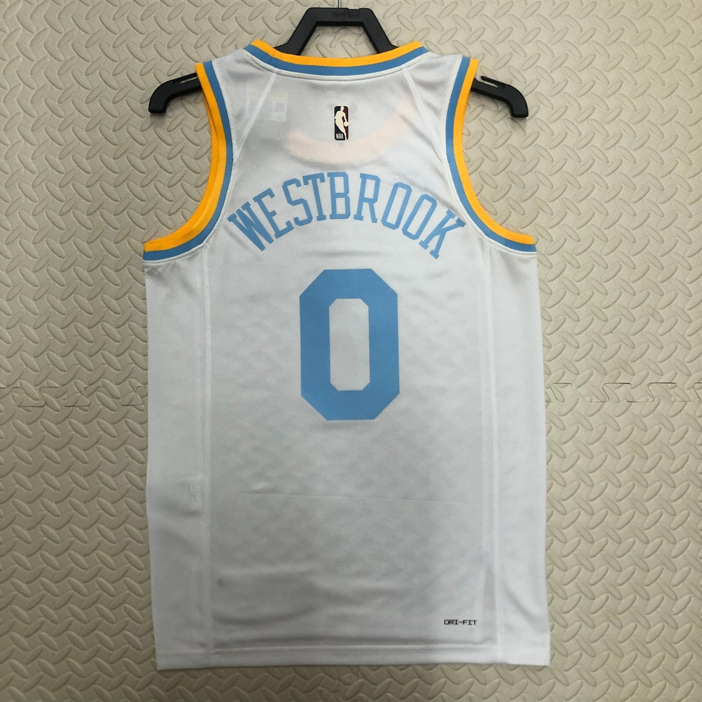 NBA Los Angeles Lakers light blue and white special edition Jersey