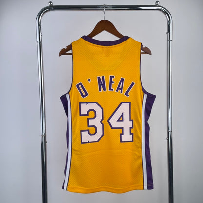 NBA Los Angeles Lakers 1999/2000 #34 Shaquille O’Neal classic Jersey